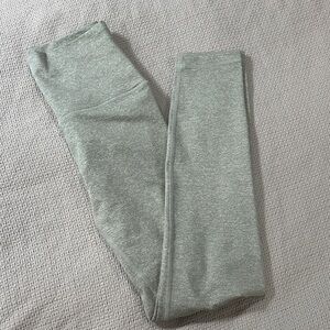 Quince Women's Heather Gray-Green Leggings